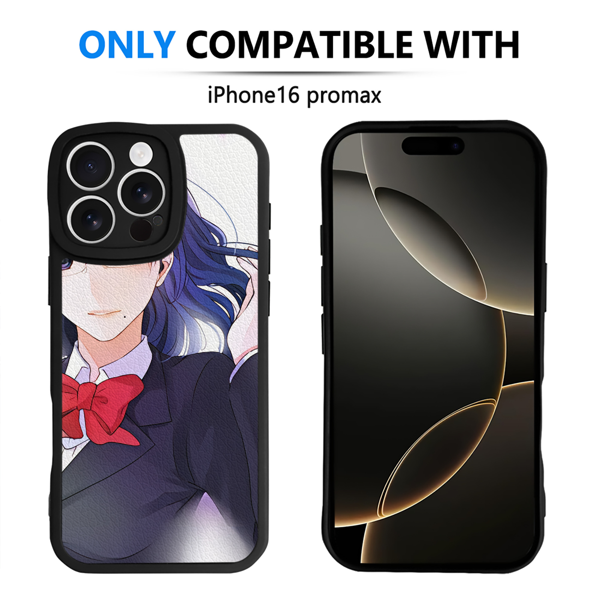 （画像用） ハイキュー!! Haikyu!! 【iPhone 16シリーズ対応】シリコンスマホケース（レザー調） 材質：シリコン